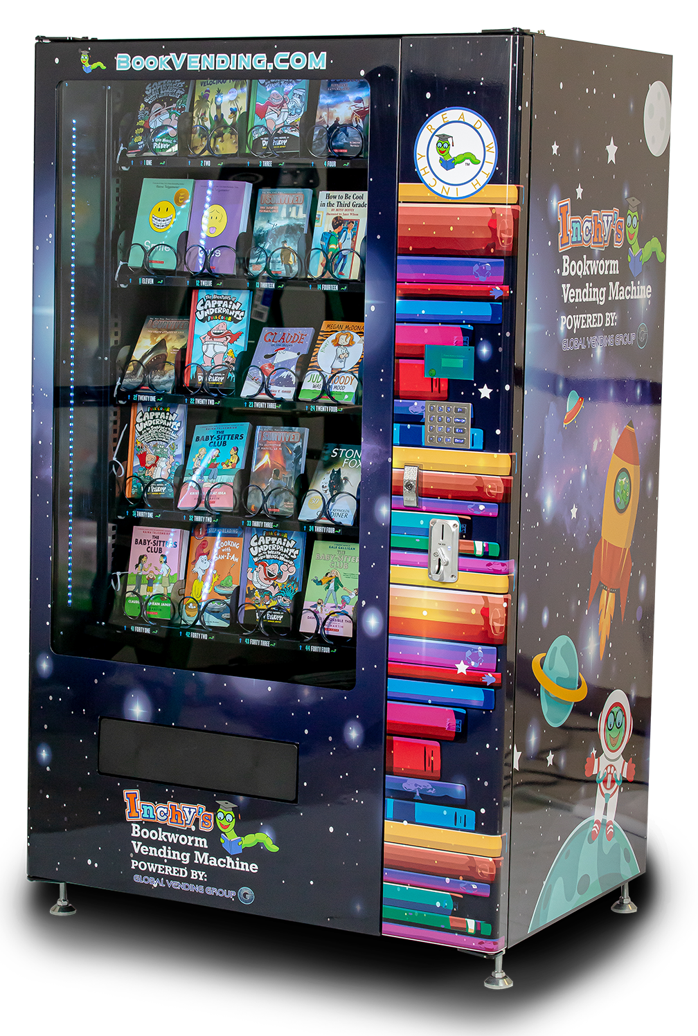 INCHY'S BOOKWORM VENDING MACHINE (R)