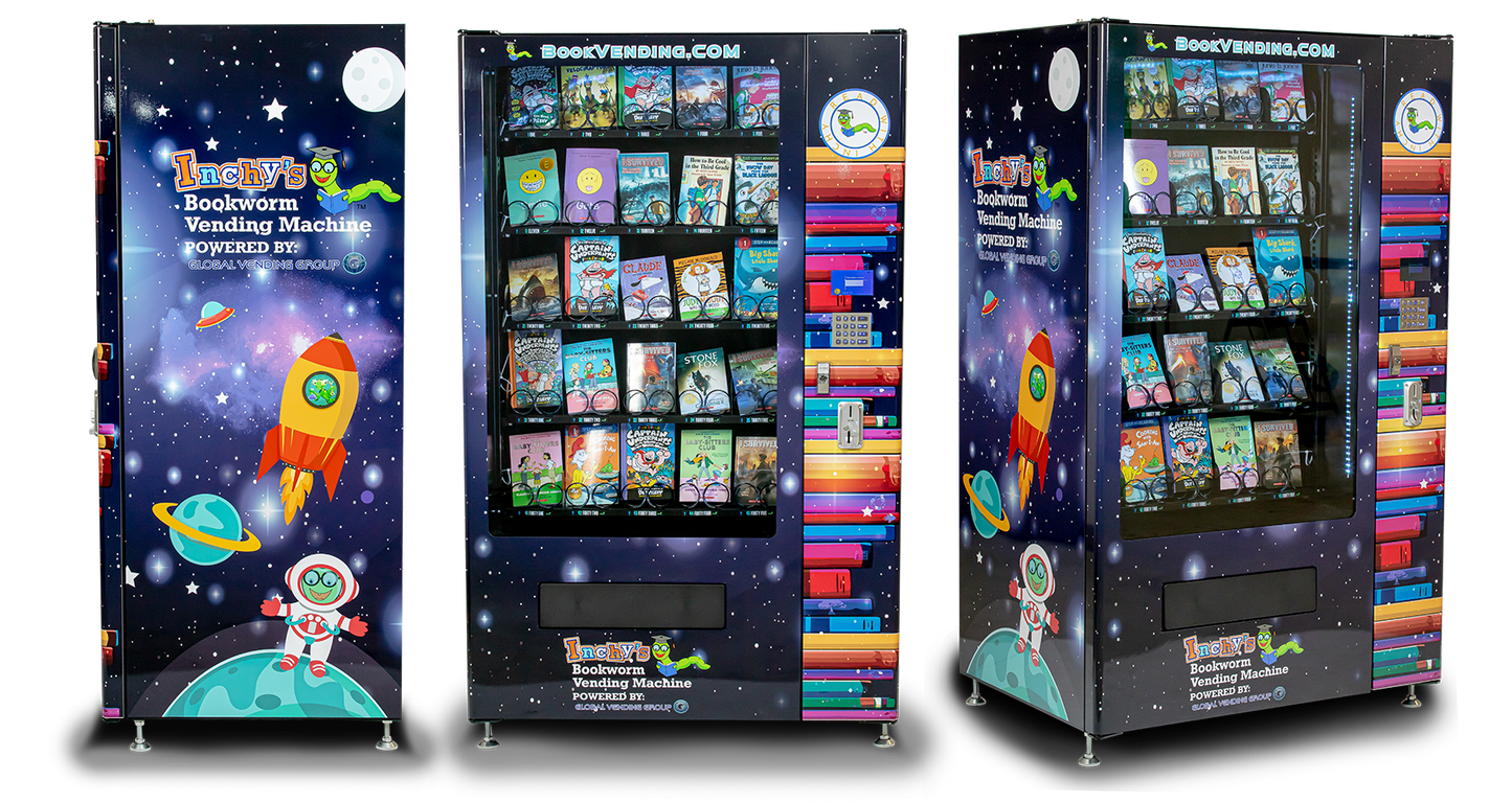 INCHY'S BOOKWORM VENDING MACHINE (R)