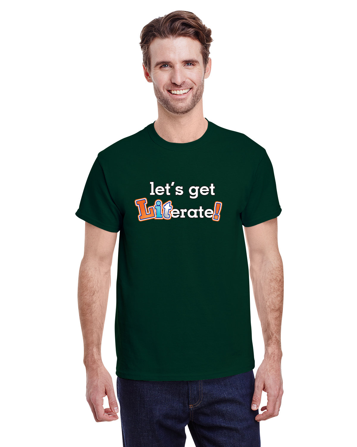 GIT LIT Inchy Gildan Adult Heavy Cotton Tee 8.8oz G500