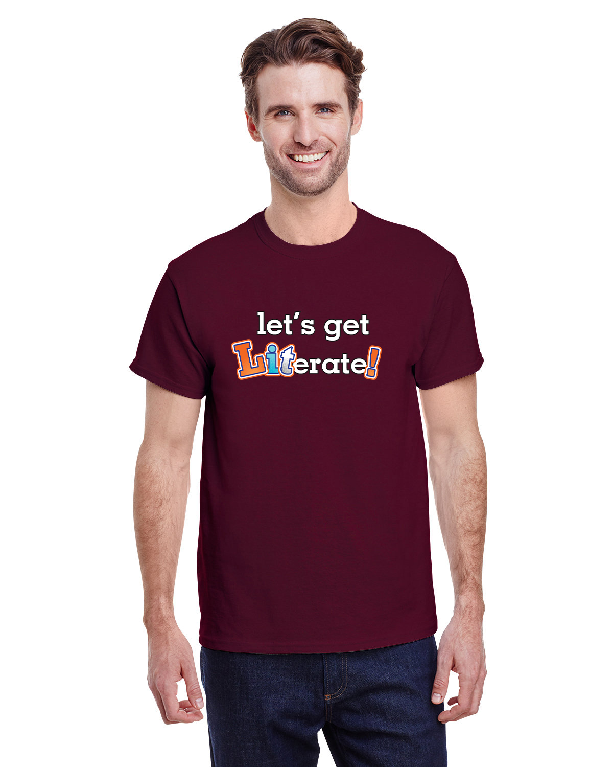 GIT LIT Inchy Gildan Adult Heavy Cotton Tee 8.8oz G500