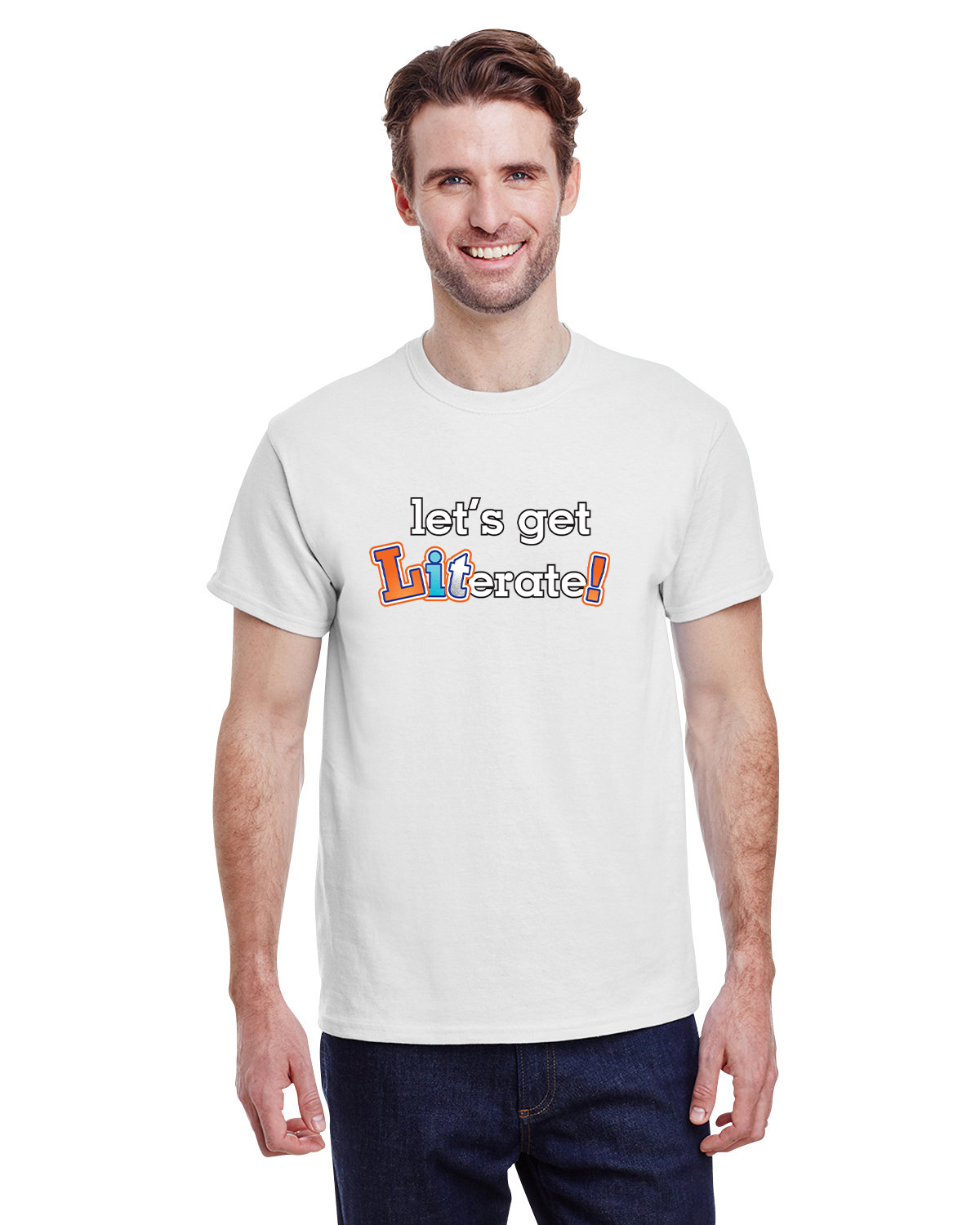 GIT LIT Inchy Gildan Adult Heavy Cotton Tee 8.8oz G500
