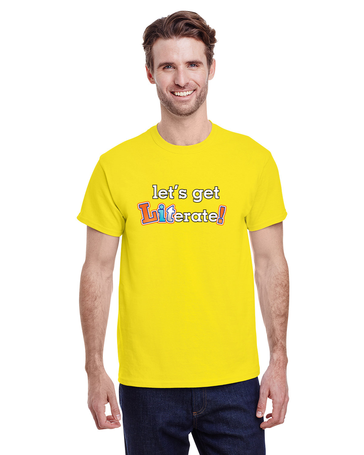 GIT LIT Inchy Gildan Adult Heavy Cotton Tee 8.8oz G500
