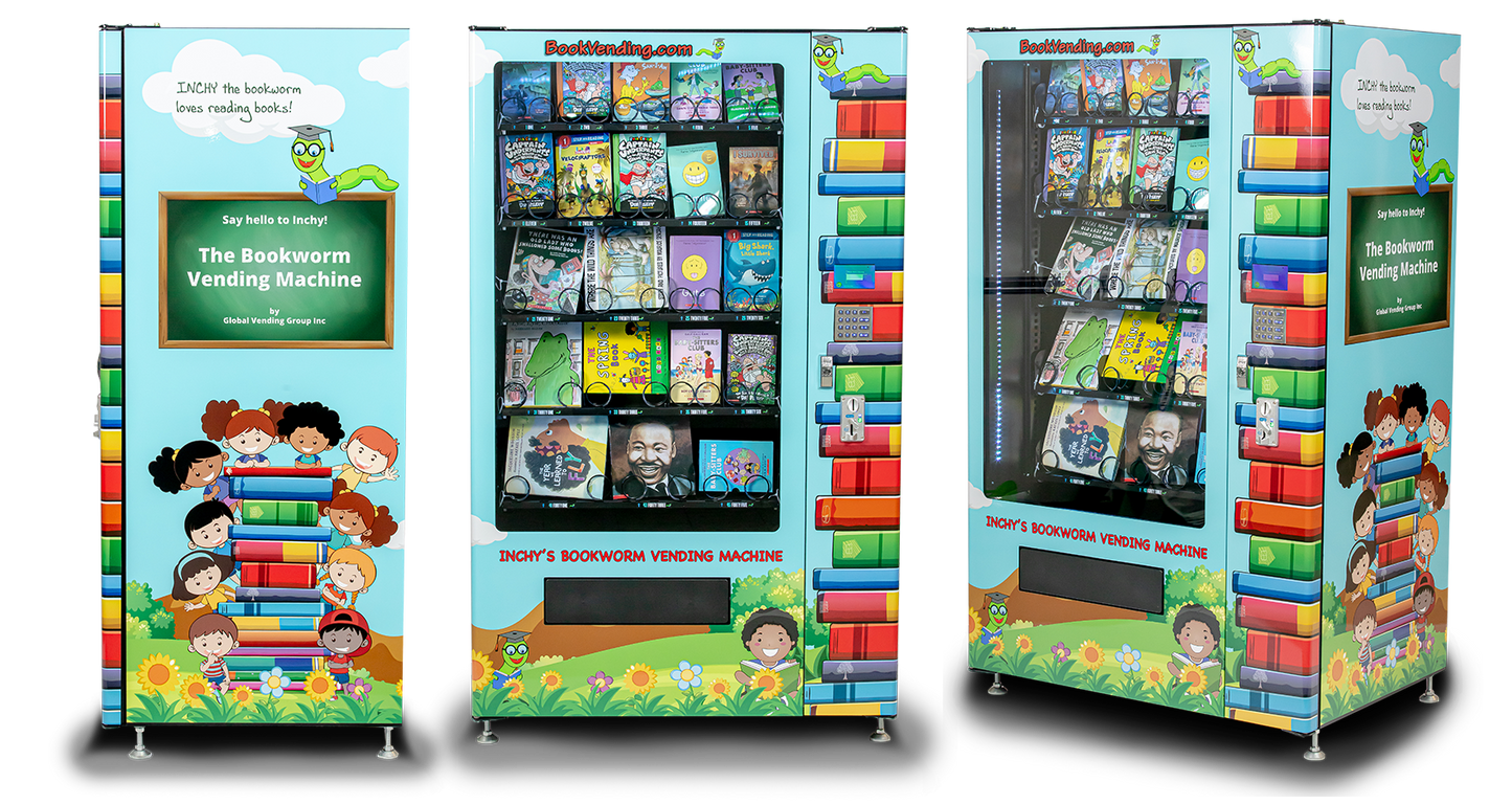 INCHY'S BOOKWORM VENDING MACHINE (R)