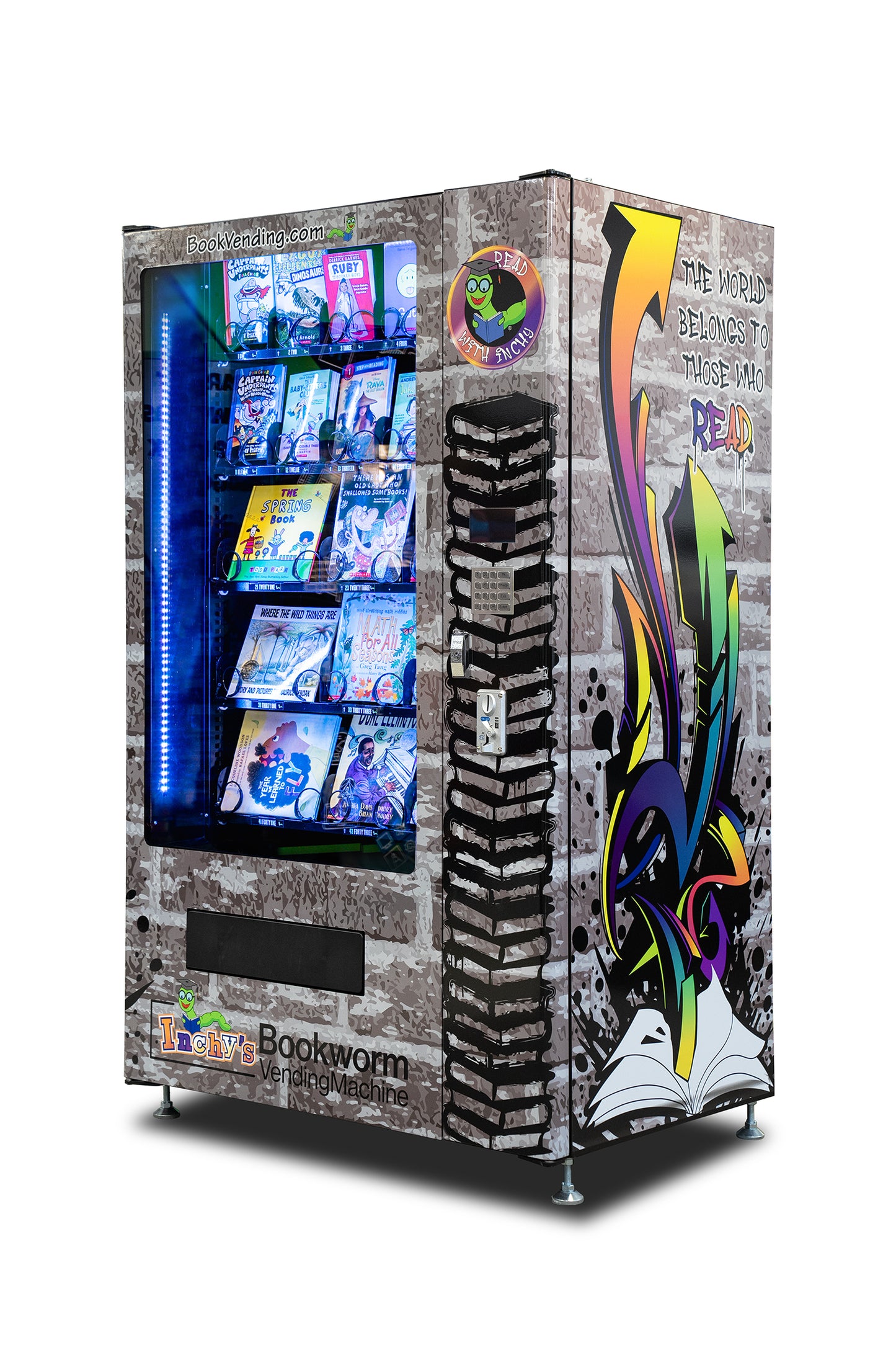 INCHY'S BOOKWORM VENDING MACHINE (R)